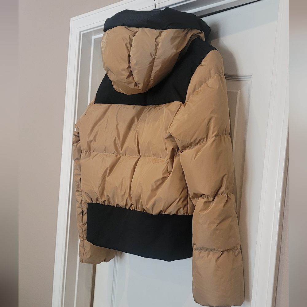 Goldbergh Reese Puffer Ski Jacket in  Latte - Picture 16 of 16